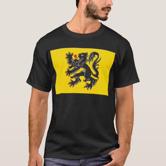 Camiseta Bandera de Flandes (Anverso)