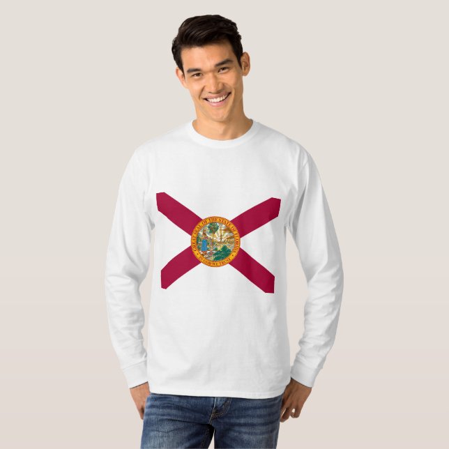 Camiseta Bandera de Florida (Anverso completo)