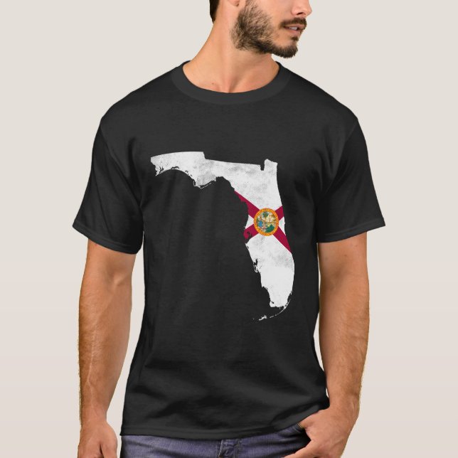 Camiseta Bandera de Florida (Anverso)