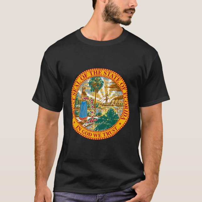 Camiseta Bandera de Florida (Anverso)