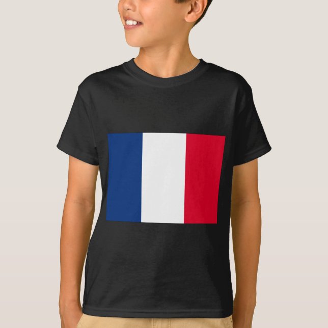 Camiseta bandera de Francia (Anverso)