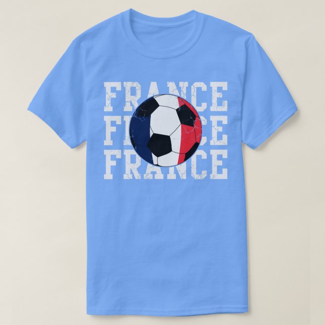 Camiseta Bandera de Francia (Diseño del anverso)