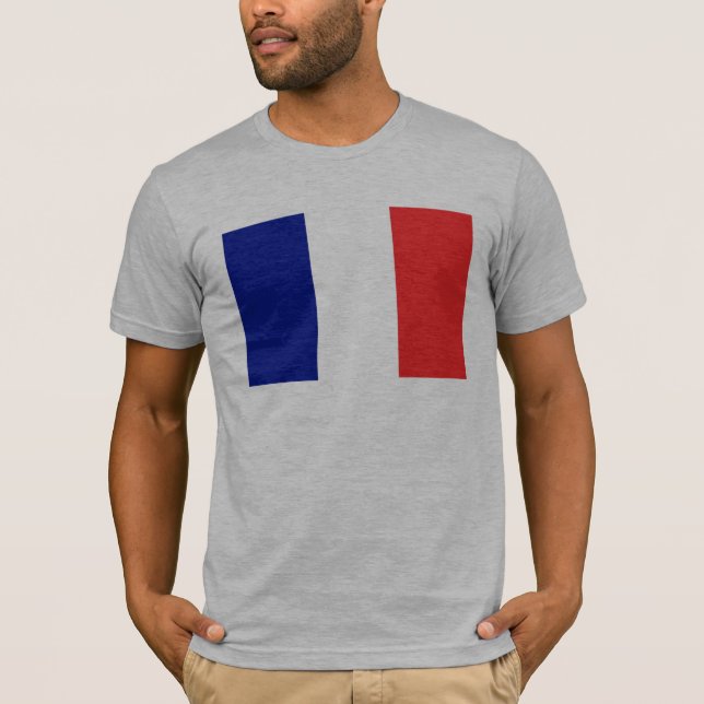 Camiseta Bandera de Francia (Anverso)