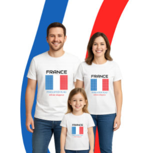 Camiseta Bandera de Francia