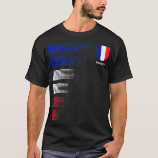 Camiseta Bandera de Francia Emblem Patriótico Orgullo Nacio