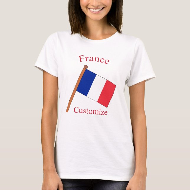 Camiseta Bandera de Francia Thunder_Cove (Anverso)
