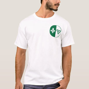 Camiseta Bandera de Franco-Ontarian