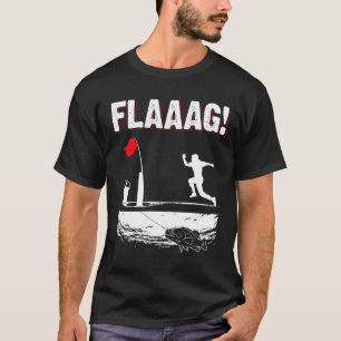Camiseta Bandera de funcionamiento para pesca en hielo para