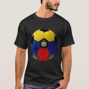 Camiseta Bandera de fútbol de Ecuador Chicas de niños