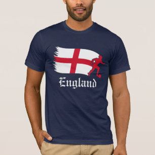 Camiseta Bandera de fútbol de Inglaterra