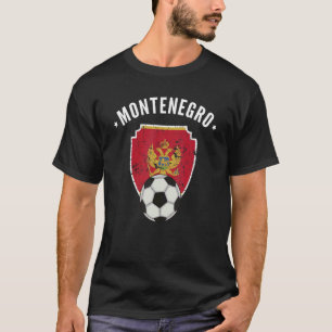 Camiseta Bandera de fútbol de Montenegro Orgullo montenegri