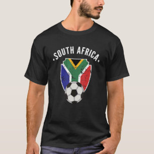 Camiseta Bandera De Fútbol De Sudáfrica