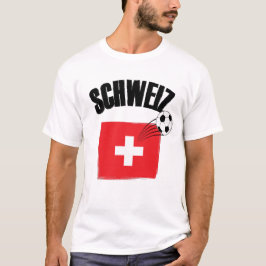 Camiseta Bandera de Fútbol de Suiza Schweiz Fussball