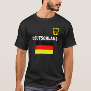 Camiseta Bandera de Fútbol Deutschland Alemania Banderas To