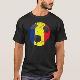 Camiseta Bandera de fútbol Rumania Bandera de Rumania