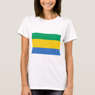 Camiseta Bandera de Gabón