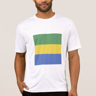 Camiseta Bandera de Gabón