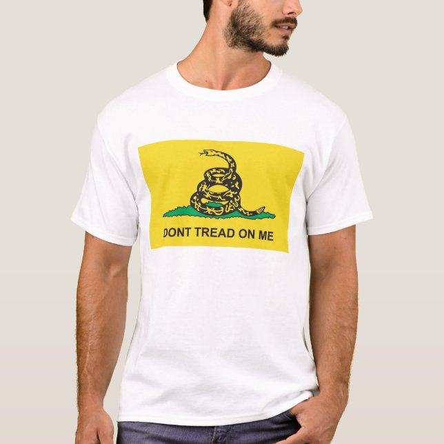Camiseta Bandera de Gadsden (Anverso)