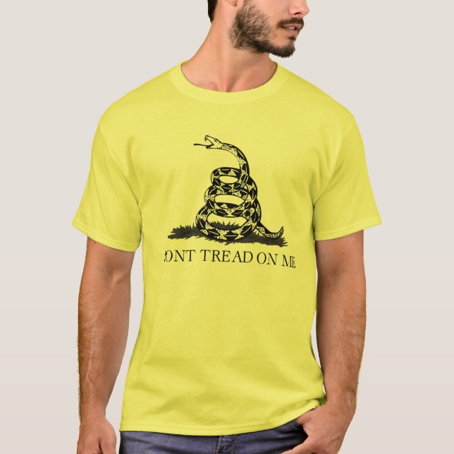Camiseta Bandera de Gadsden (Anverso)