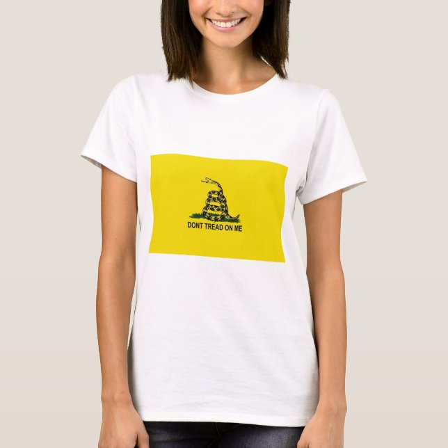 Camiseta Bandera de Gadsden (Anverso)