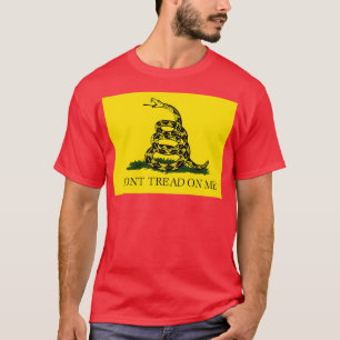 Camiseta Bandera de Gadsden Donx27t pisándome el aselo libe
