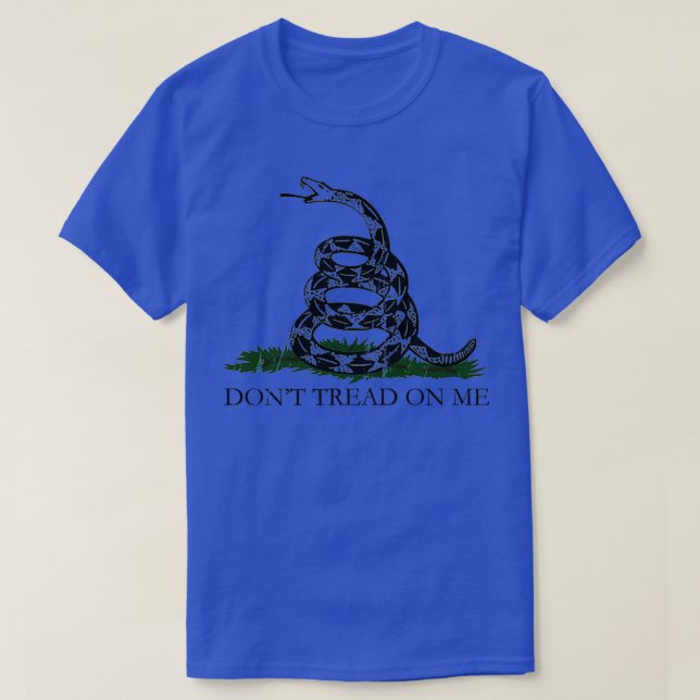 Camiseta Bandera de Gadsden no se cancela en mí Gasden Culp (Diseño del anverso)