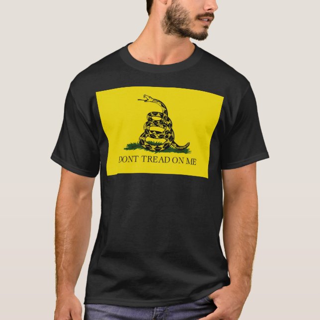 Camiseta Bandera de Gadsen (Anverso)