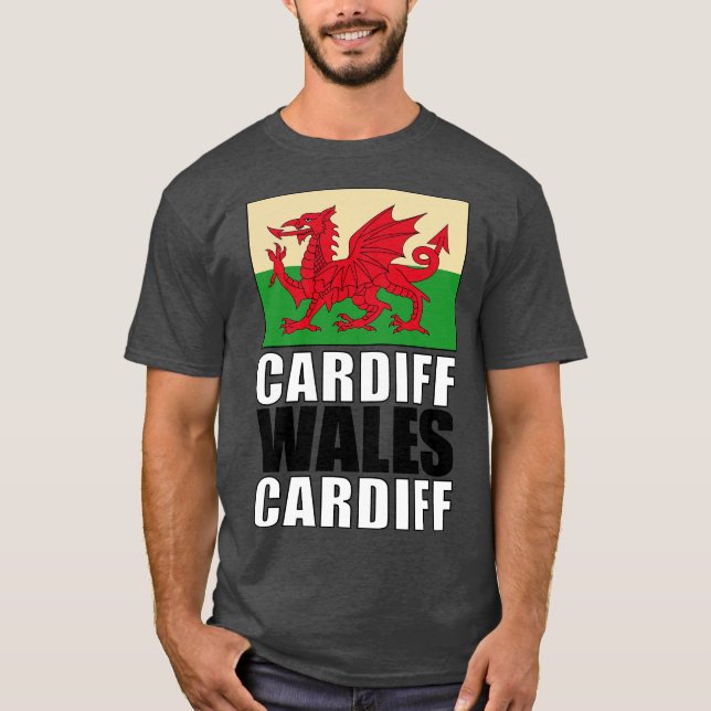 Camiseta Bandera de galés (Anverso)