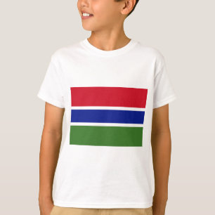 Camiseta Bandera de Gambia