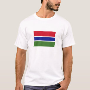 Camiseta Bandera de Gambia