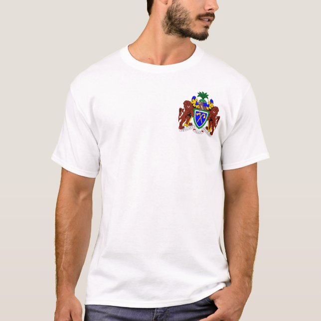 Camiseta Bandera de Gambia (Anverso)