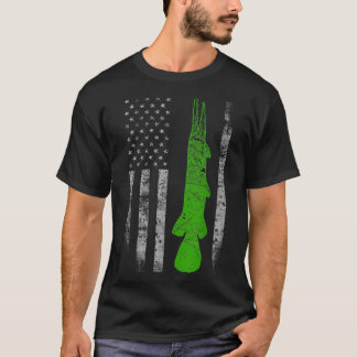 Camiseta Bandera De Gar De Alligador - Pesca De Gar De Alli