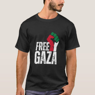 Camiseta Bandera de Gaza Palestina Libre - Libertad para lo