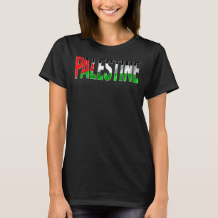 Camiseta Bandera de Gaza Palestina orgullosa de las raíces 