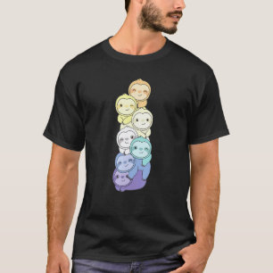 Camiseta Bandera de Genderfaun Montón Orgullo Lgbtq Perezos