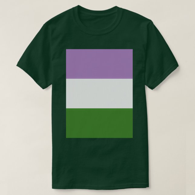 Camiseta Bandera de género (Diseño del anverso)