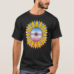 Camiseta Bandera De Género Bandera Girasol Gay Igualdad Lgb