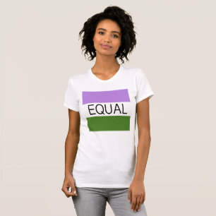 Camiseta Bandera de género EQUAL