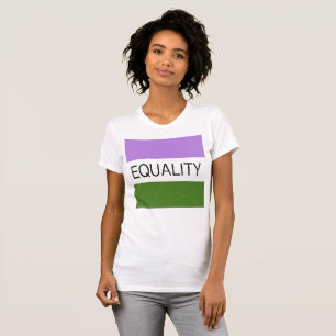 Camiseta Bandera de género EQUALITY
