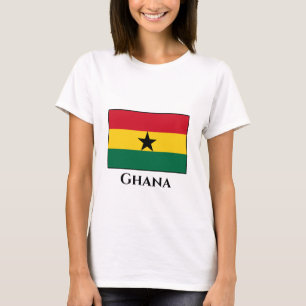 Camiseta Bandera de Ghana