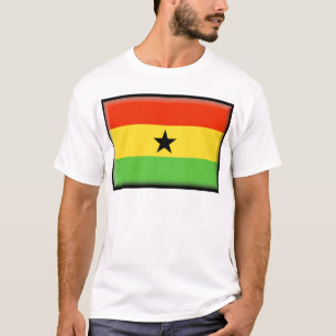 Camiseta Bandera de Ghana