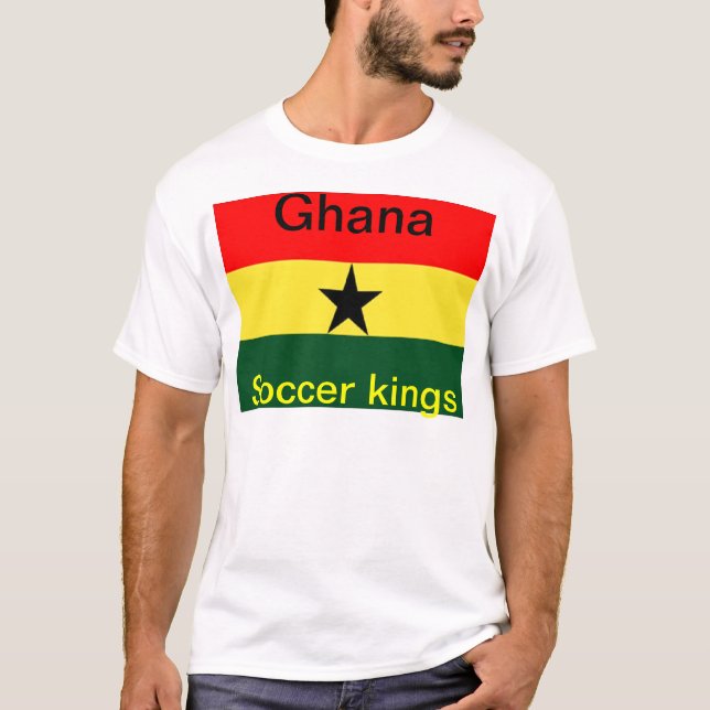 Camiseta Bandera de Ghana (Anverso)