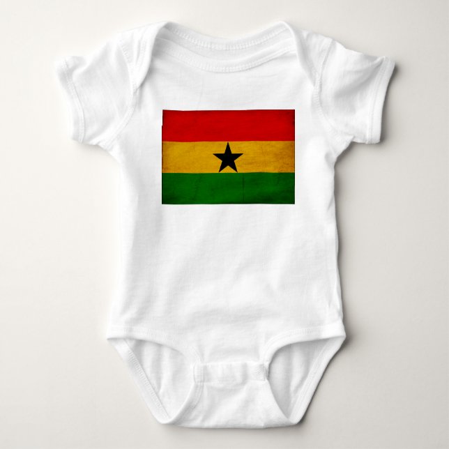 Camiseta Bandera de Ghana (Anverso)