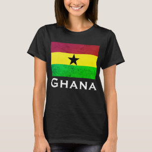 Camiseta Bandera de Ghana (África Occidental)