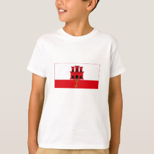 Camiseta Bandera de Gibraltar