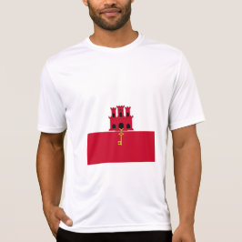 Camiseta Bandera de Gibraltar
