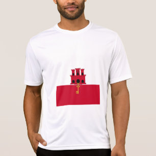 Camiseta Bandera de Gibraltar