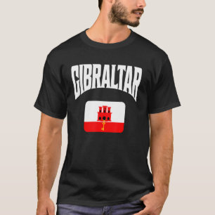 Camiseta Bandera de Gibraltar