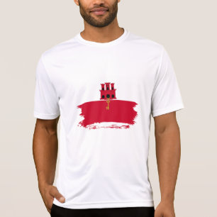 Camiseta Bandera de Gibraltar