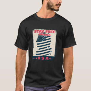 Camiseta Bandera de Gloria de la Libertad Estadounidense on